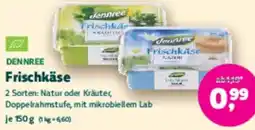 Biomarkt DENNREE Frischkäse Angebot