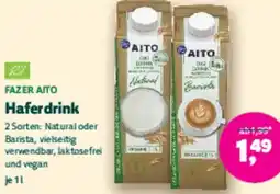 Biomarkt FAZER AITO Haferdrink Angebot