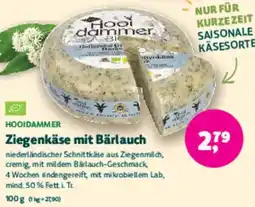 Biomarkt HOOIDAMMER Ziegenkäse mit Bärlauch Angebot