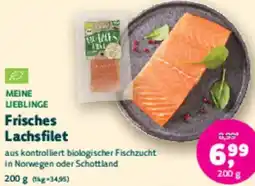 Biomarkt MEINE LIEBLINGE Frisches Lachsfilet Angebot