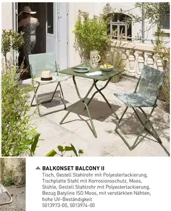 Möbel Martin Balkonset balcony II Angebot