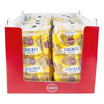 Netto Marken-Discount Clarkys Cracker 3 x 75 g, 16er Pack Angebot