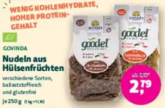 Biomarkt GOVINDA Nudeln aus Hülsenfrüchten Angebot