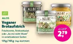 Biomarkt ALLOS Veganer Brotaufstrich Angebot