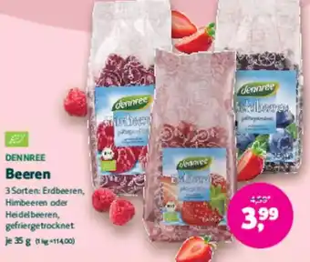 Biomarkt DENNREE Beeren Angebot