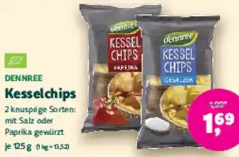 Biomarkt DENNREE Kesselchips Angebot