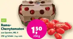 Biomarkt Roma Cherrytomaten Angebot