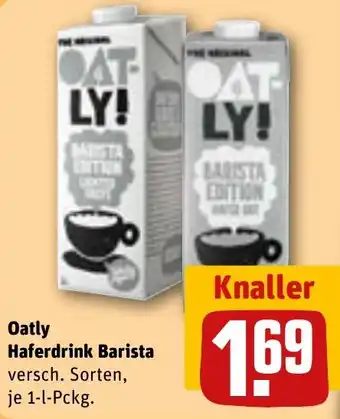 REWE Oatly Haferdrink Barista Angebot