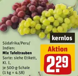 REWE Mix Tafeltrauben Angebot