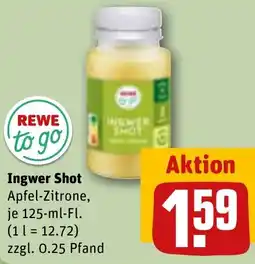 REWE REWE to go Ingwer Shot Angebot