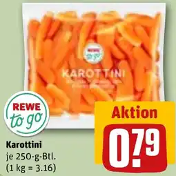 REWE REWE to go Karottini Angebot