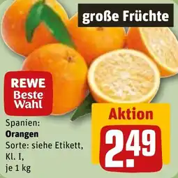 REWE Orangen Angebot