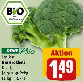 REWE Bio Brokkoli Angebot