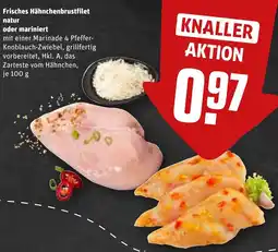 REWE Frisches Hähnchenbrustfilet natur oder mariniert Angebot