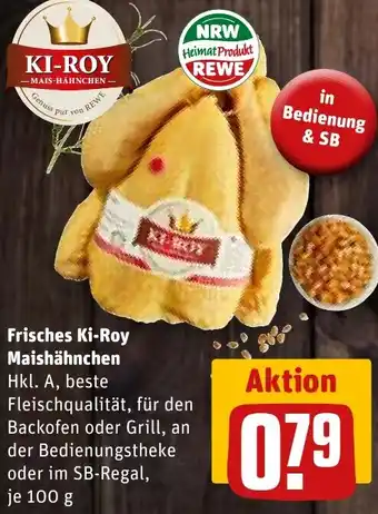 REWE Frisches Ki-Roy Maishähnchen Angebot