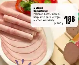 REWE 5-Sterne Kochschinken Angebot