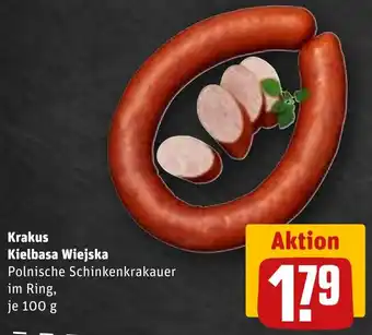 REWE Krakus Kielbasa Wiejska Angebot