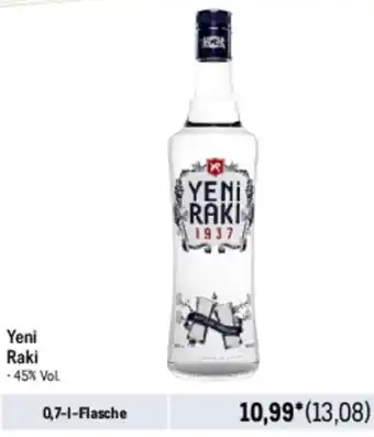 METRO Yeni Raki Angebot