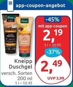 Budni Kneipp Duschgel Angebot