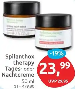 Budni Spilanthox therapy Tages- oder Nachtcreme Angebot