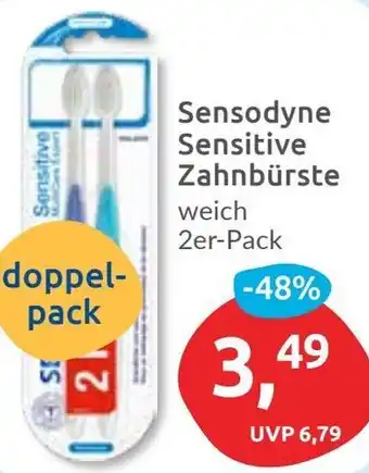 Budni Sensodyne Sensitive Zahnbürste Angebot