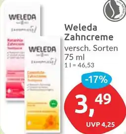 Budni Weleda Zahncreme Angebot