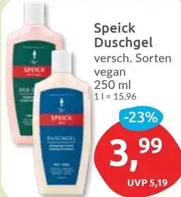 Budni Speick Duschgel Angebot