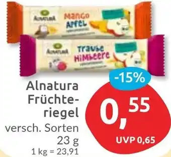 Budni Alnatura Früchteriegel Angebot