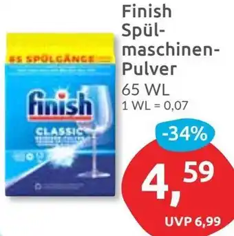 Budni Finish Spülmaschinen Pulver Angebot