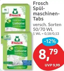 Budni Frosch Spülmaschinen Tabs Angebot