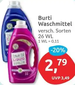 Budni Burti Waschmittel Angebot