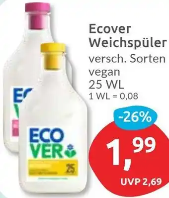 Budni Ecover Weichspüler Angebot