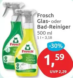 Budni Frosch Glas- oder Bad-Reiniger Angebot