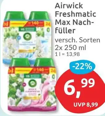 Budni Airwick Freshmatic Max Nachfüller Angebot