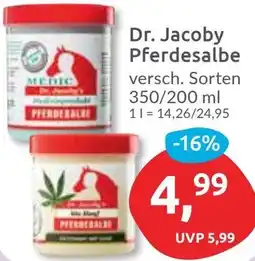 Budni Dr. Jacoby Pferdesalbe Angebot