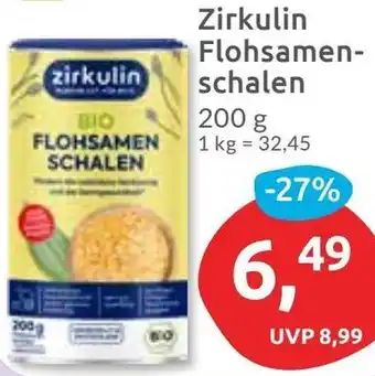 Budni Zirkulin Flohsamenschalen Angebot