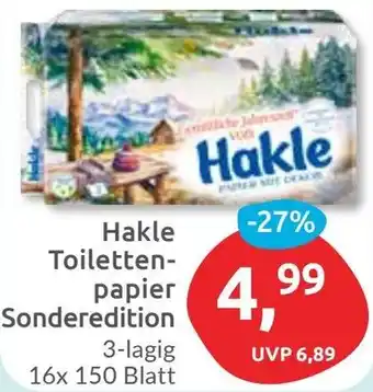 Budni Hakle Toilettenpapier Sonderedition Angebot