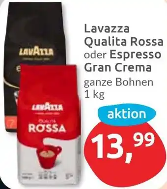 Budni Lavazza Qualita Rossa oder Espresso Gran Crema Angebot