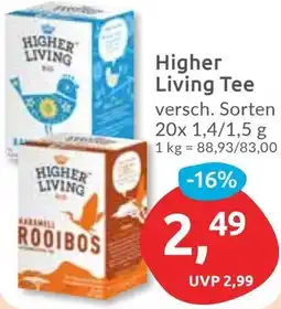 Budni Higher Living Tee Angebot