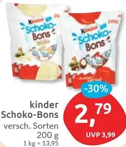 Budni Kinder Schoko-Bons Angebot