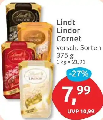 Budni Lindt Lindor Cornet Angebot