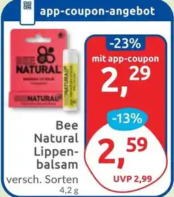 Budni Bee Natural Lippenbalsam Angebot