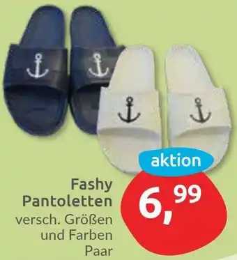 Budni Fashy Pantoletten Angebot