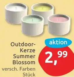 Budni Outdoor Kerze Summer Blossom Angebot