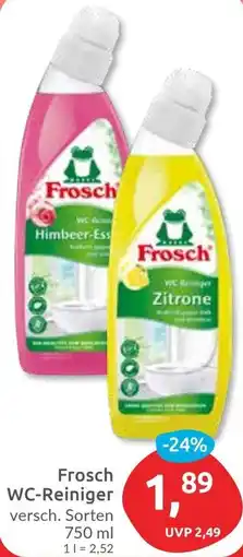 Budni Frosch WC-Reiniger Angebot