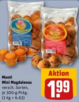 REWE Monti Mini Magdalenas Angebot