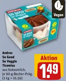 REWE Andros So Good So Veggie Tiramisu Angebot