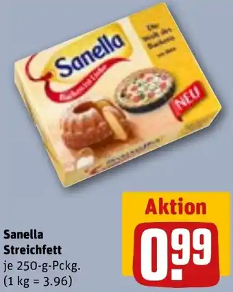 REWE Sanella Streichfett Angebot