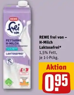 REWE REWE frei von - H-Milch Laktosefrei Angebot