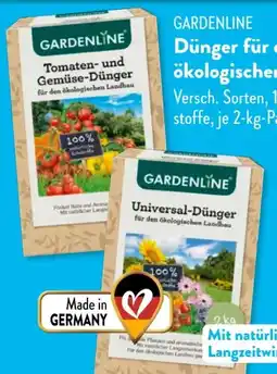 Aldi Süd Gardenline Dünger Angebot